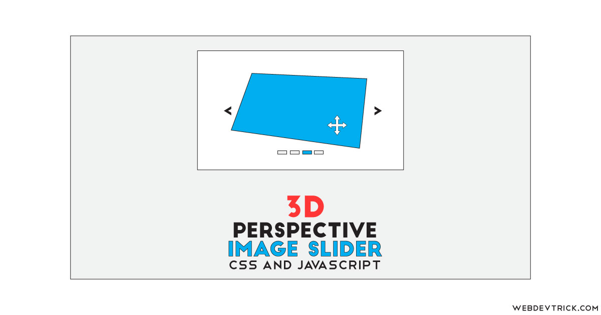 3D Perspective Image Slider Using CSS and JavaScript 3D IMG Carousel
