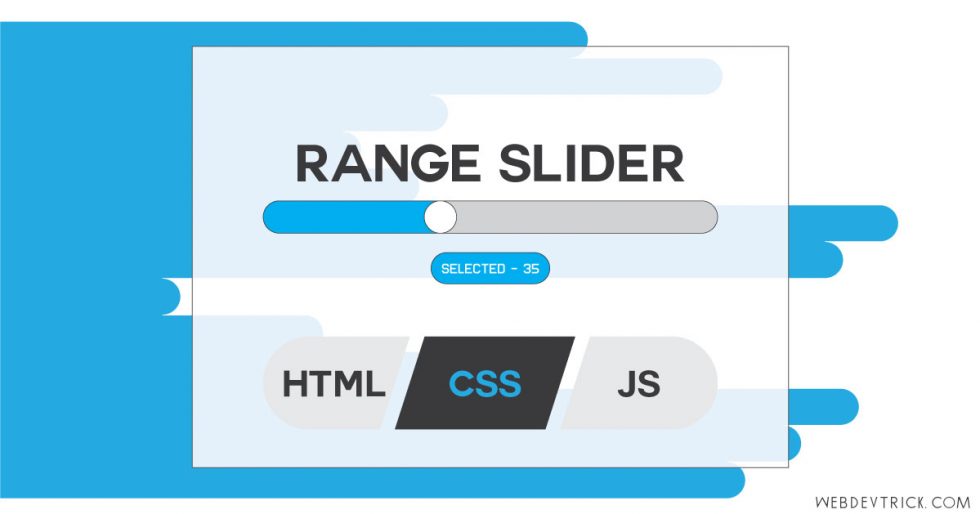 CSS Range Slider With HTML & JavaScript Using jQuery Functions