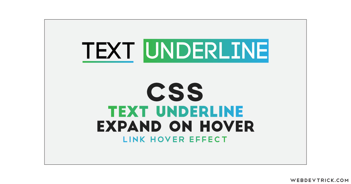 Hướng dẫn Font underline CSS Đơn giản và hiệu quả