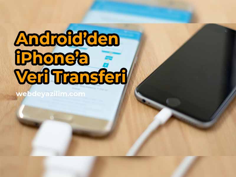 Android den iPhone a Rehber Aktarma Yöntemi ️ 2022