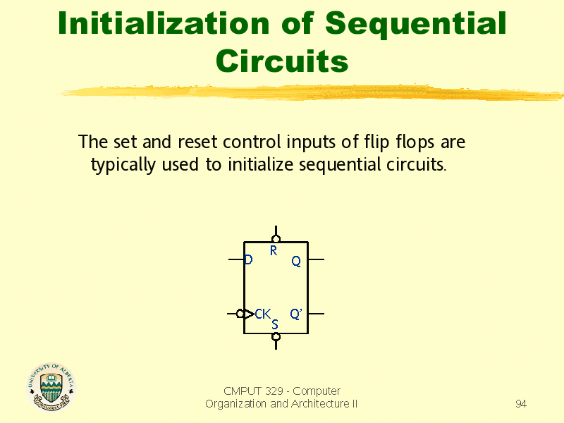Initialization of Sequential Circuits