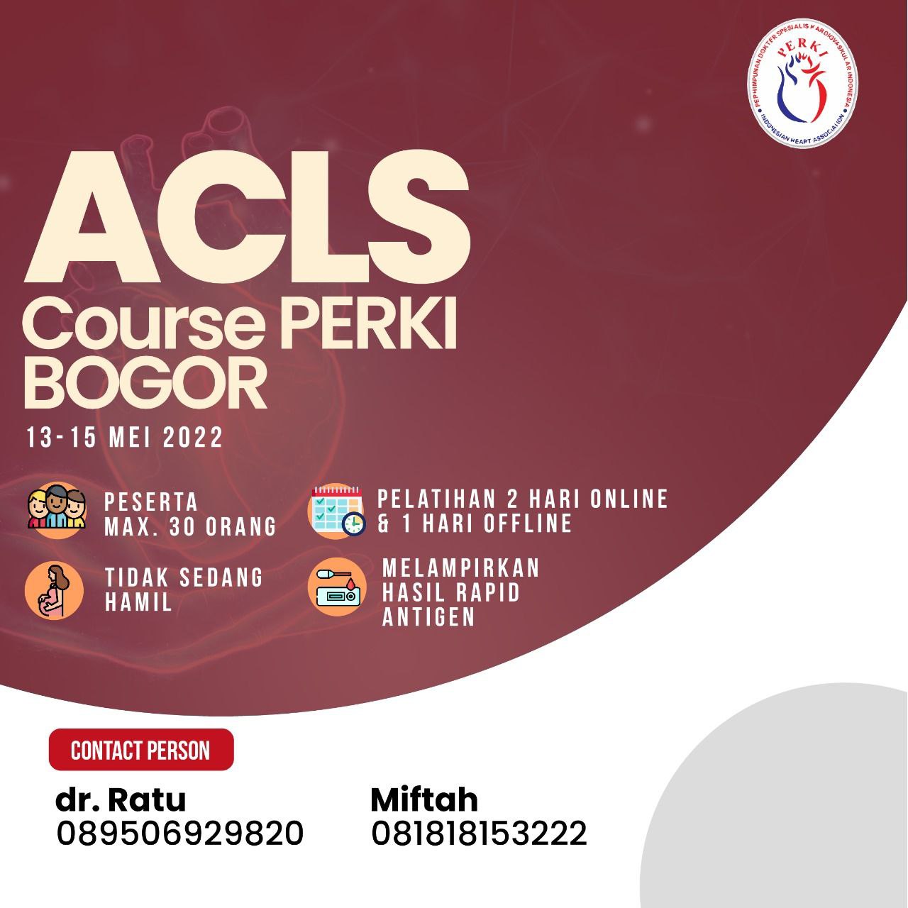 Advanced Cardiac Life Support (ACLS) PERKI 2022