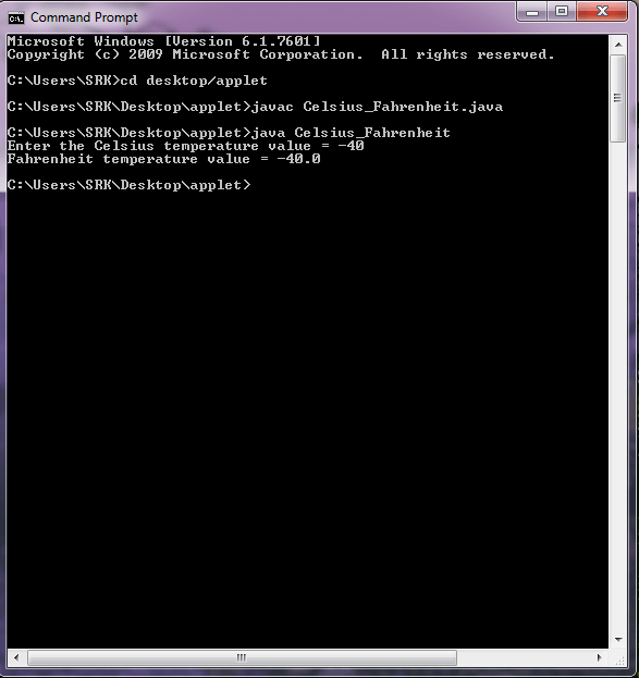Java program to convert Celsius to Fahrenheit using Scanner
