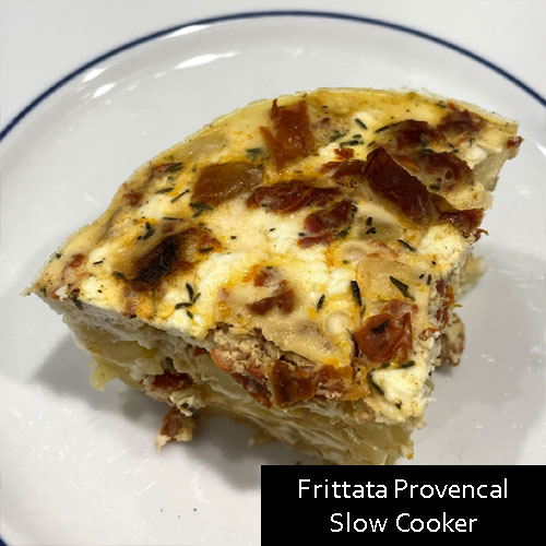 Frittata Provencal Slow Cooker