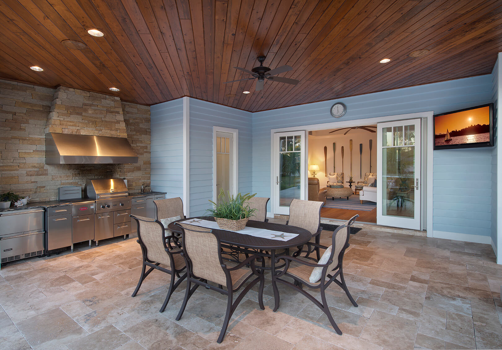 Naples FL Architects Homes with focus on outdoor living spaces