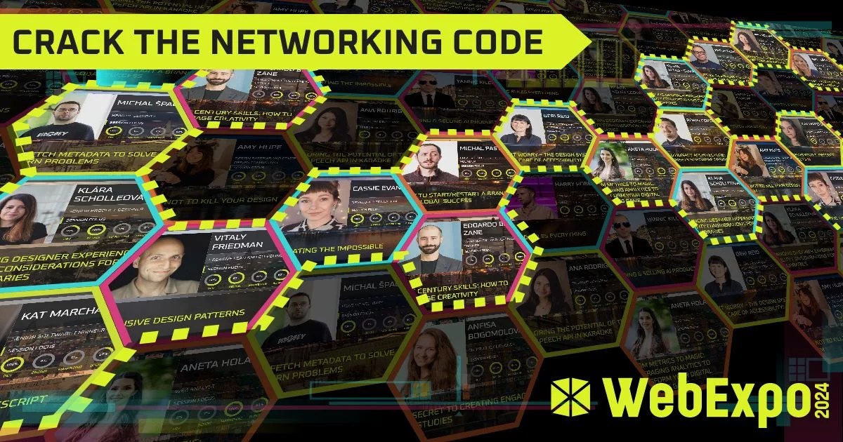 Crack the networking code WebExpo Conference