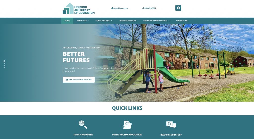 Covington Housing Authority Case Study webFEAT Complete