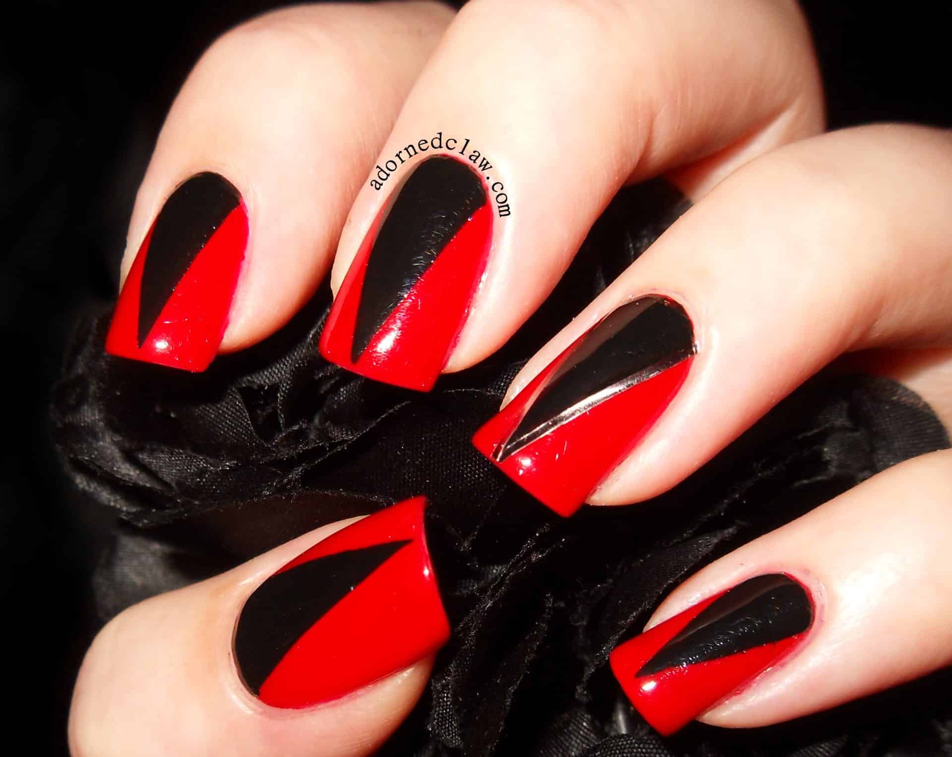Unhas Vermelhas Decoradas