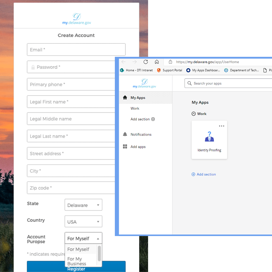 My Delaware and Delaware ID Use Cases Department of Technology