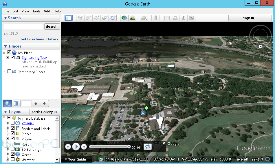 Google Earth PRO Free Download Setup  For PC