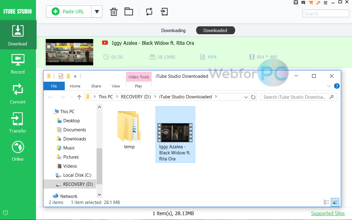 Itube studio for windows 10 packpor