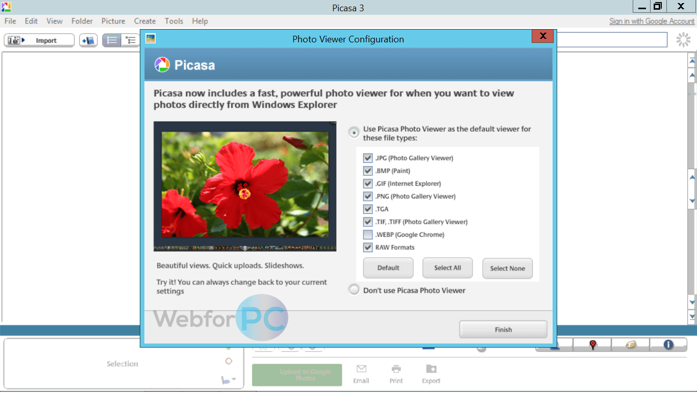 Picasa Photo Viewer