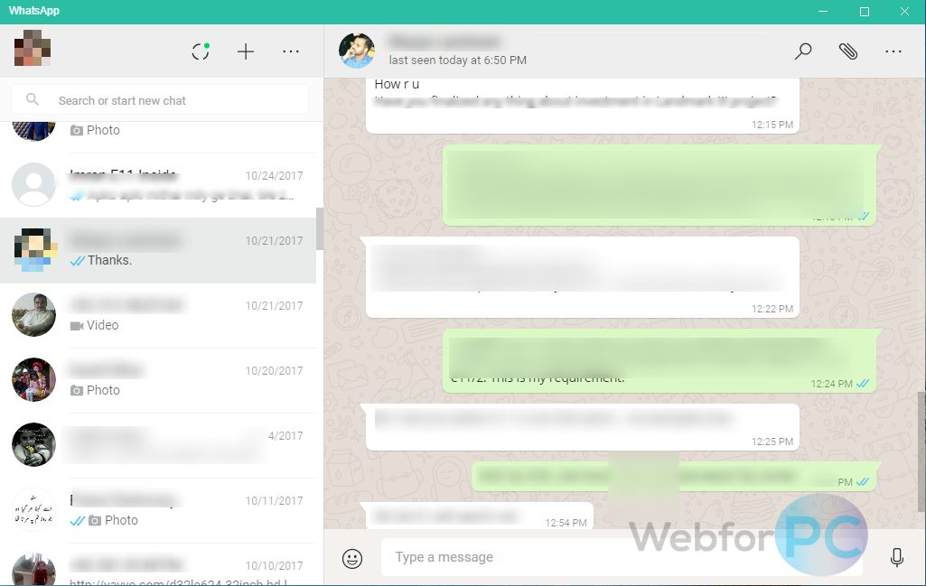 WhatsApp For PC (32Bit) Download For Windows WebForPC