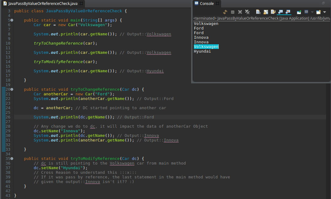 The Truth About Java’s PassbyValue Mechanism