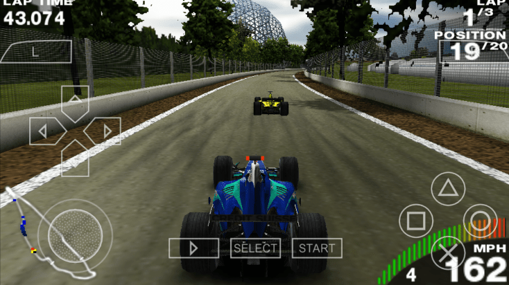 Download F1 ( Formula1 ) PPSSPP ISO CSO Android/PC High Compress Game PPSSPP Terbaik