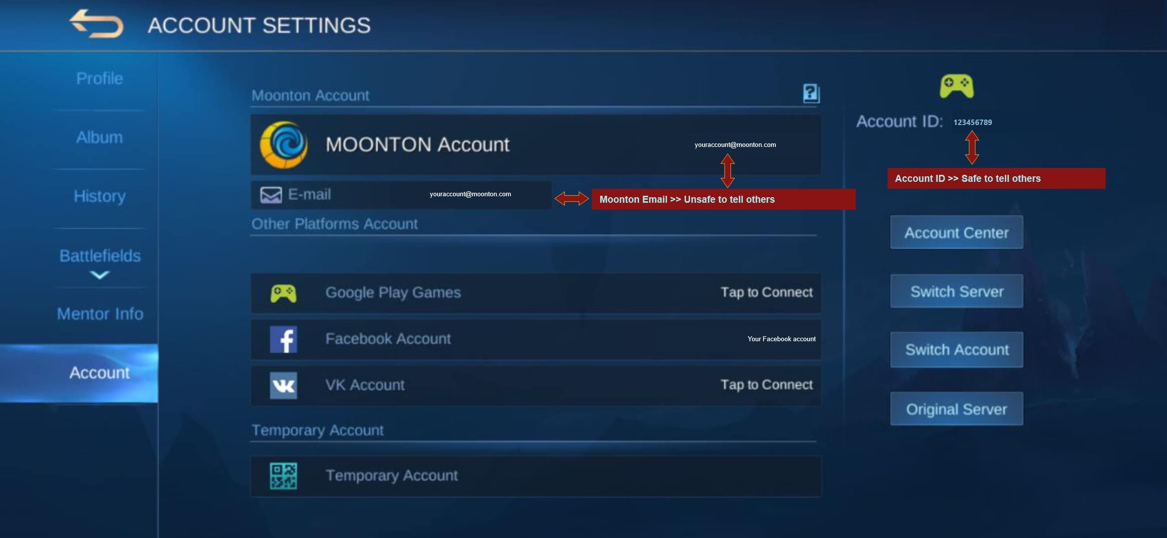 How to Create Moonton Account for Mobile Legends Bang Bang