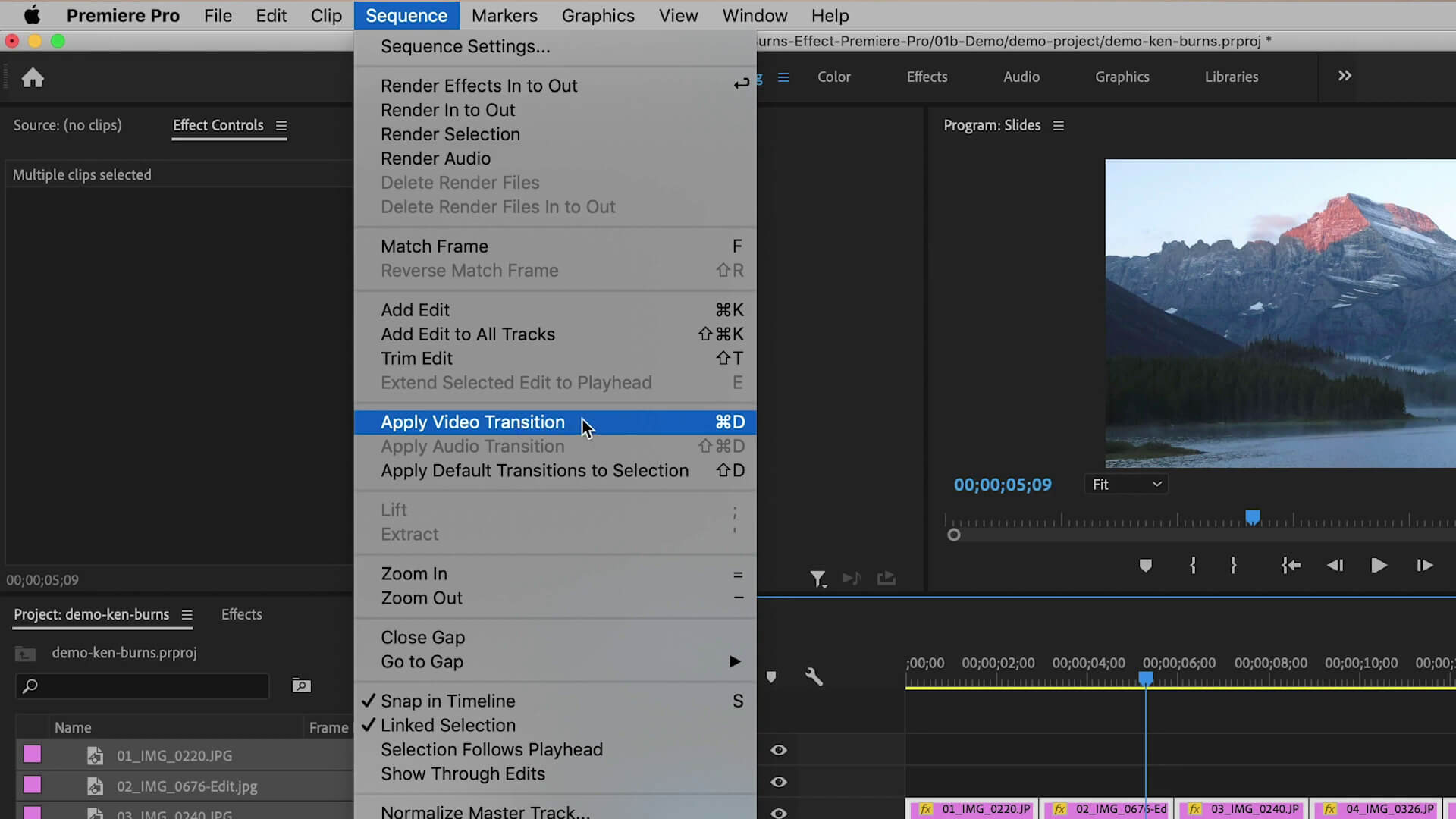 Ken Burns Effect in Adobe Premiere Pro Web Guru, Adobe Expert
