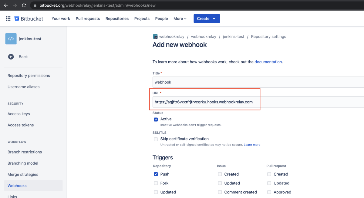 Bitbucket and Jenkins integration