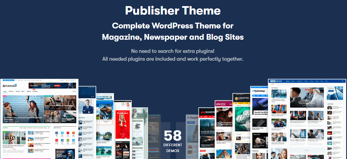 Publisher WordPress Theme [Best Multipurpose Theme]