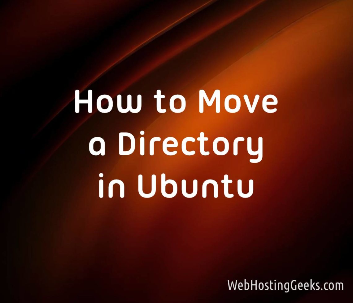 How to Move a Directory in Ubuntu Linux Tutorials for Beginners