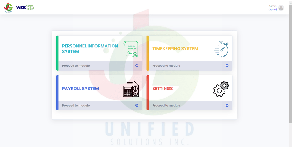 Personnel Information System webHRph