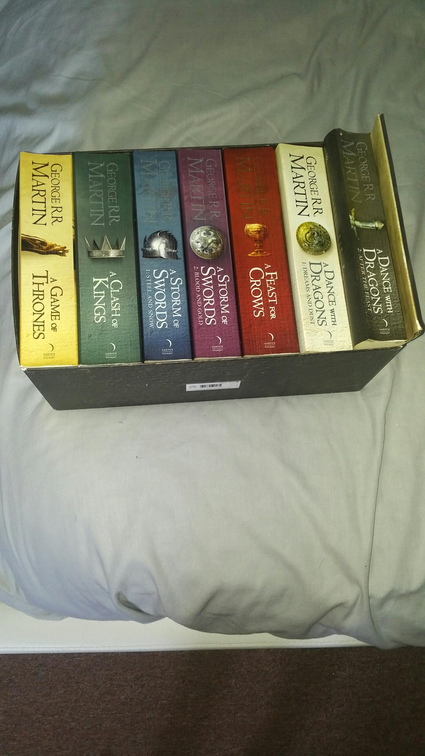 The game of thrones book set in CM21 Sawbridgeworth for £5.00 for sale