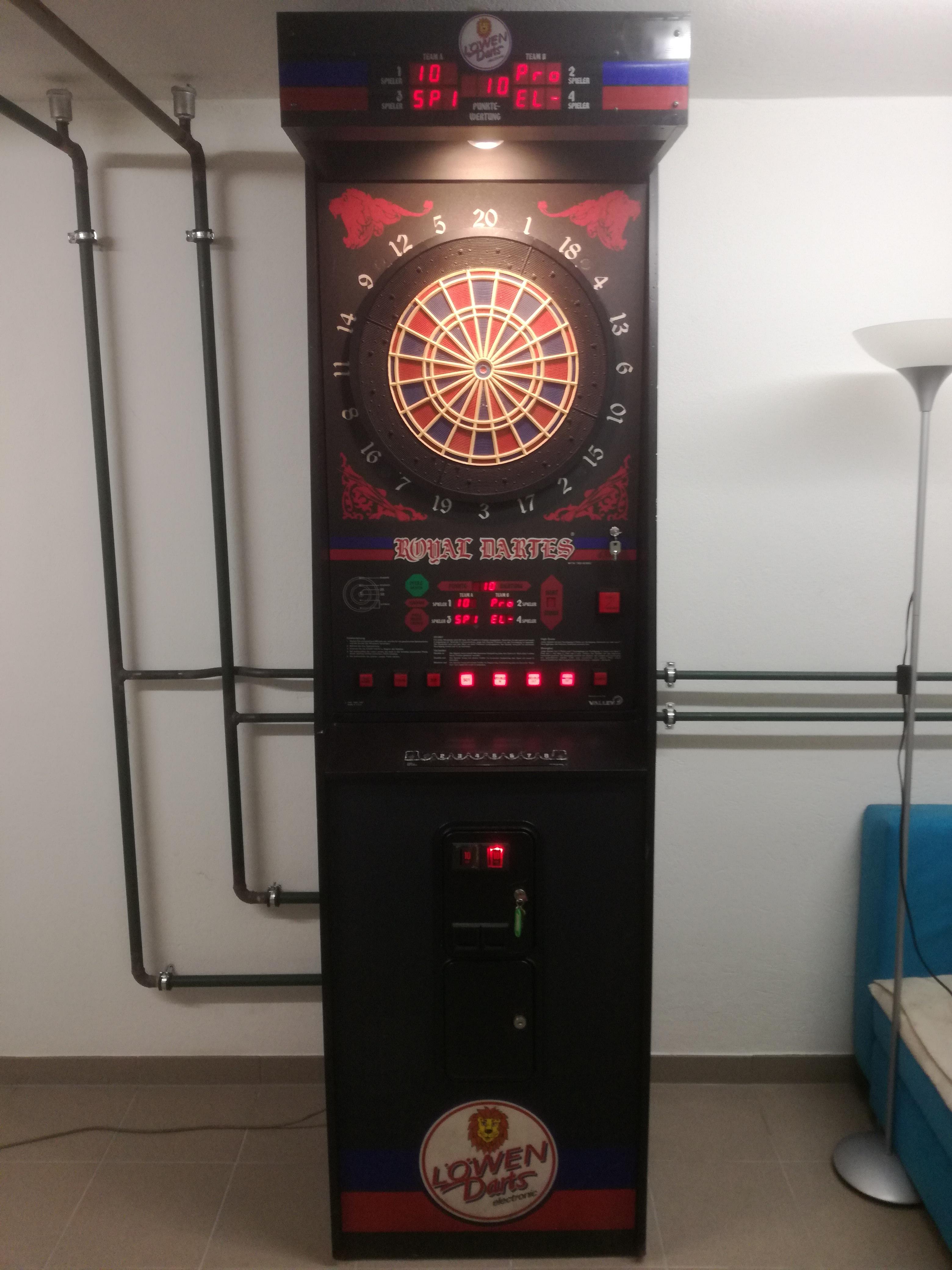 Löwen Darts Dartautomat (Royal Dartes) in 8582 Rosental an der Kainach