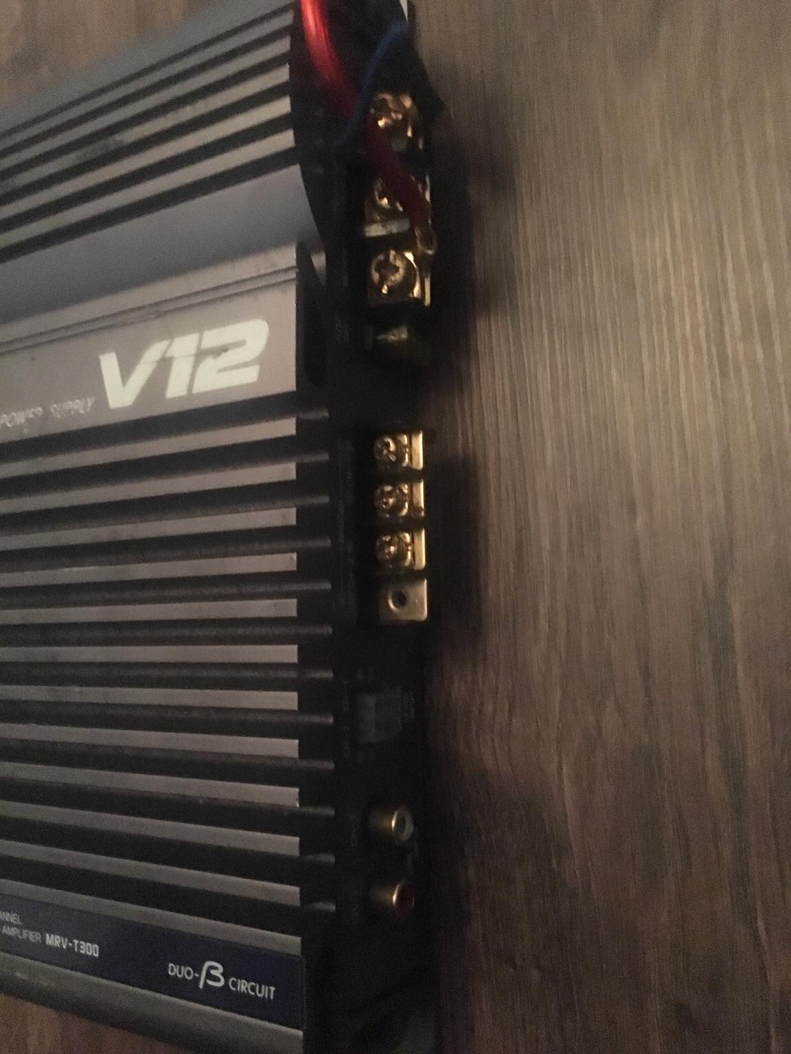 Alpine Car amplifier V12 2/1 Channel MRVT300 in B23 Birmingham for £5.
