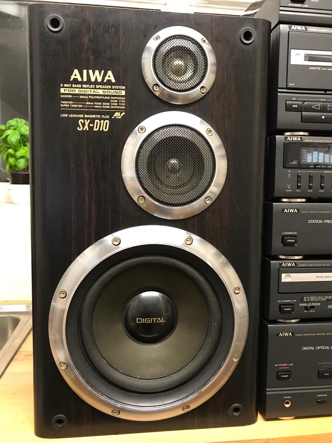 Retro 90s Aiwa stacking system in CT11 für 90,00 £ zum Verkauf