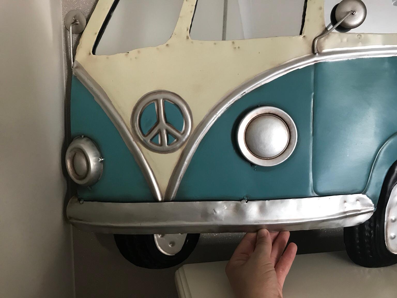 XL vw camper van metal wall art retro in DL15 Crook for £10.00 for sale