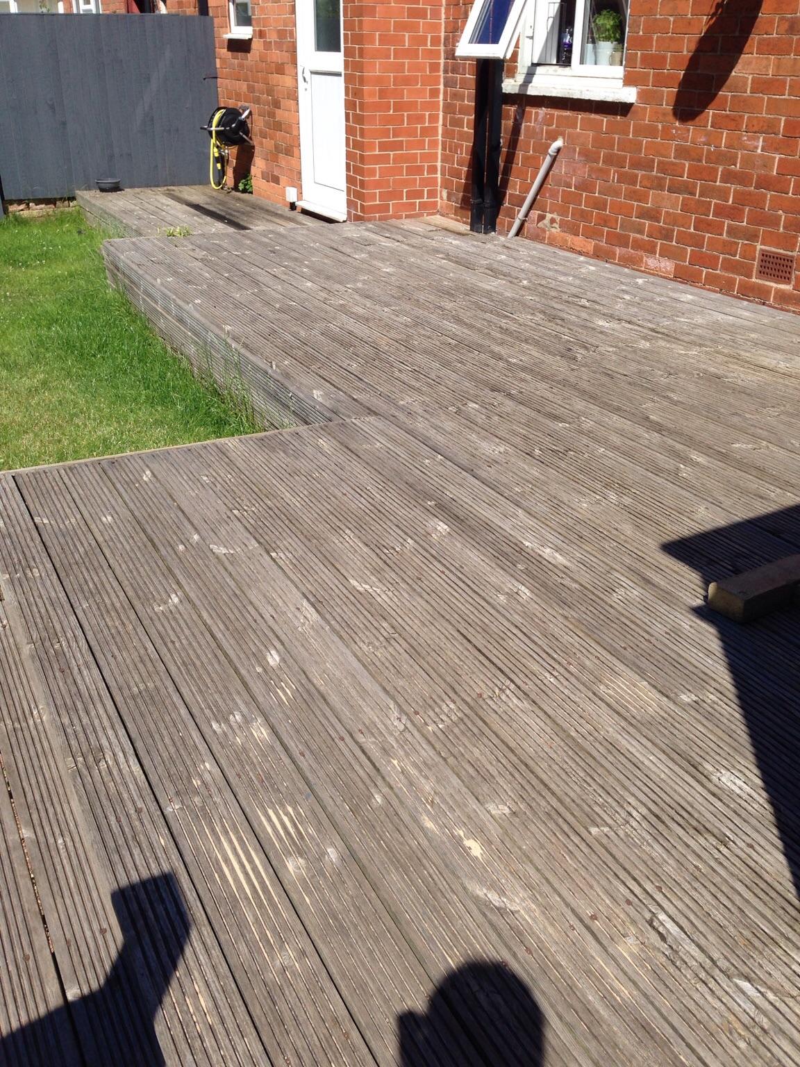 Old used timber decking boards in Doncaster for £1.00 for sale Shpock