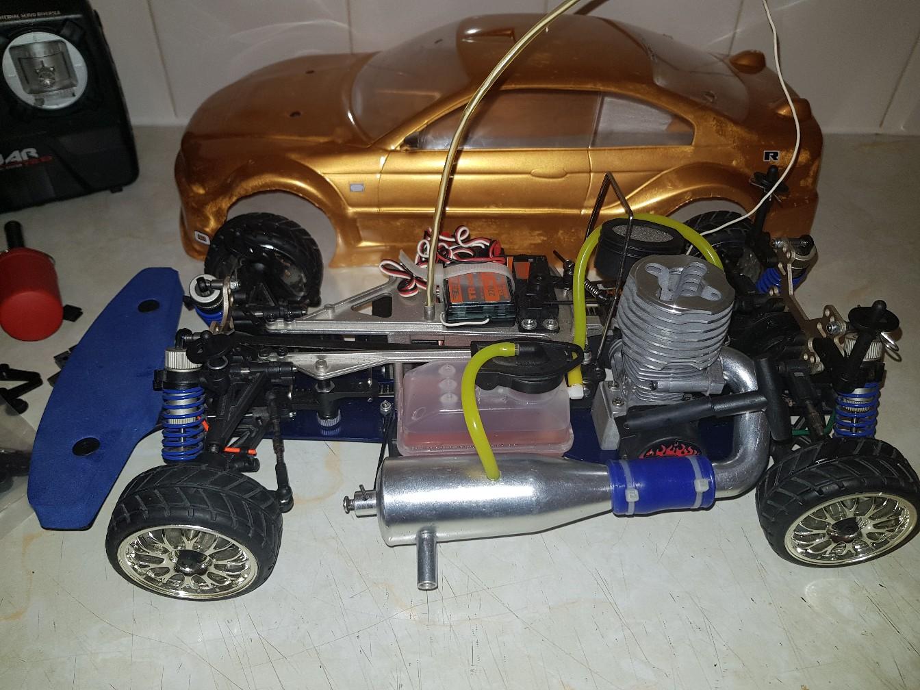 Vintage thunder tiger ts4n rc car nitro in M26 Radcliffe für 70,00