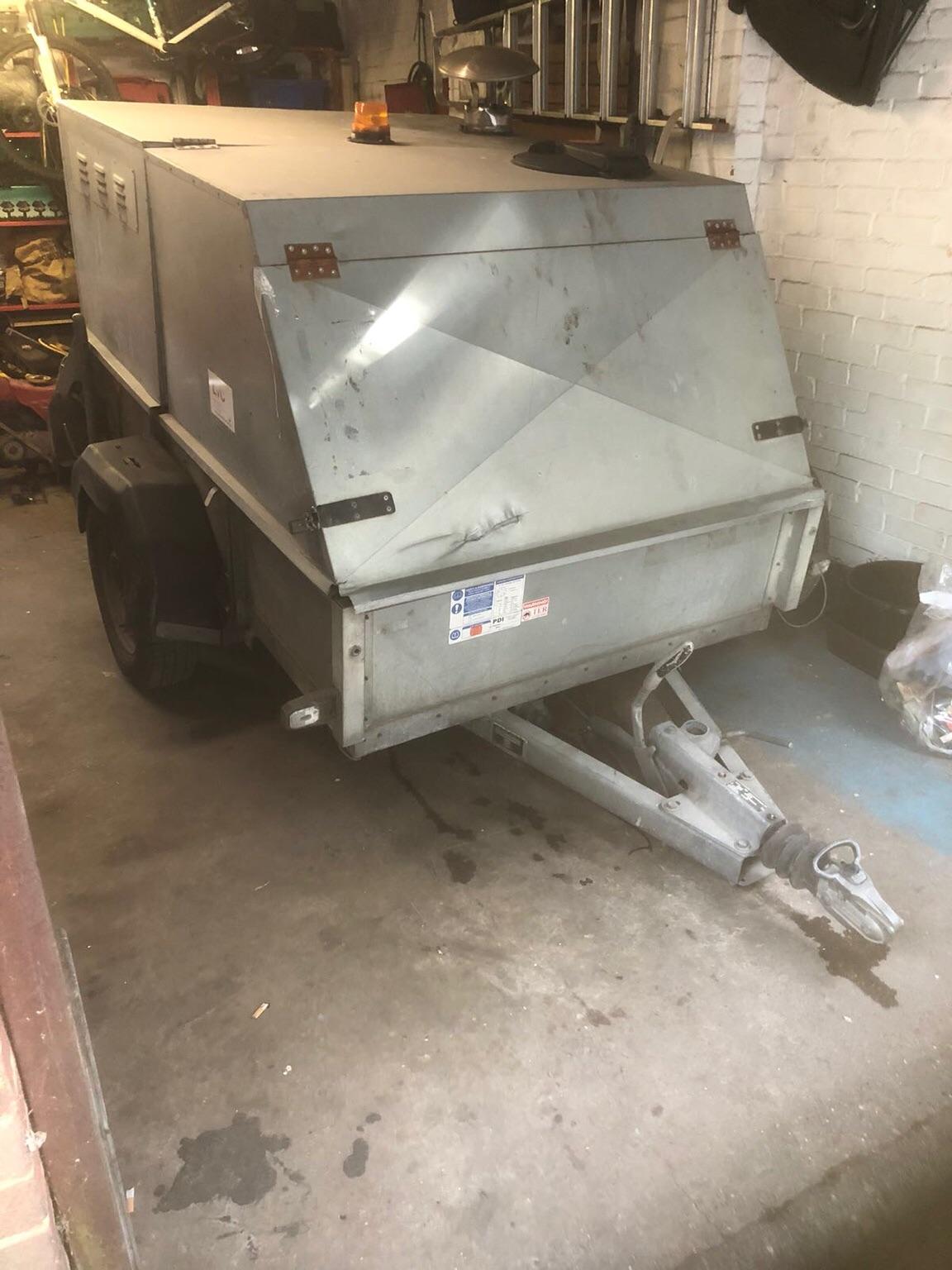 Karcher hds 1000 de on ifor Williams trailer in Broxbourne