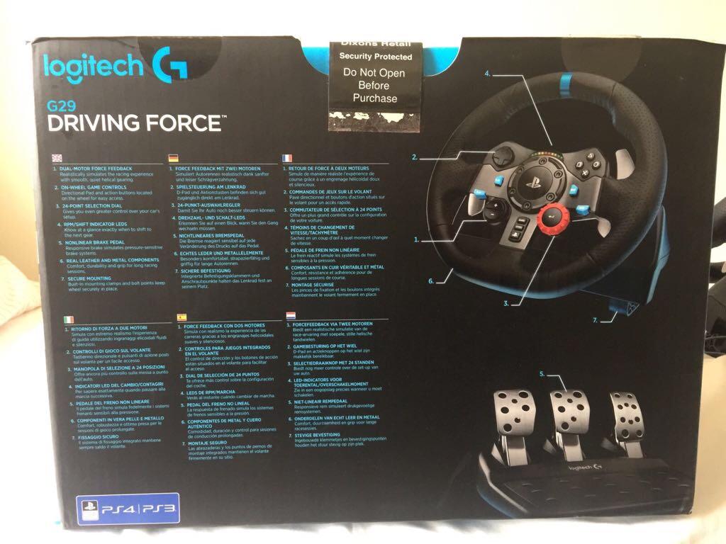 Logitech G29 Steering Wheel and Pedals in BD21 Bradford for £175.00 for