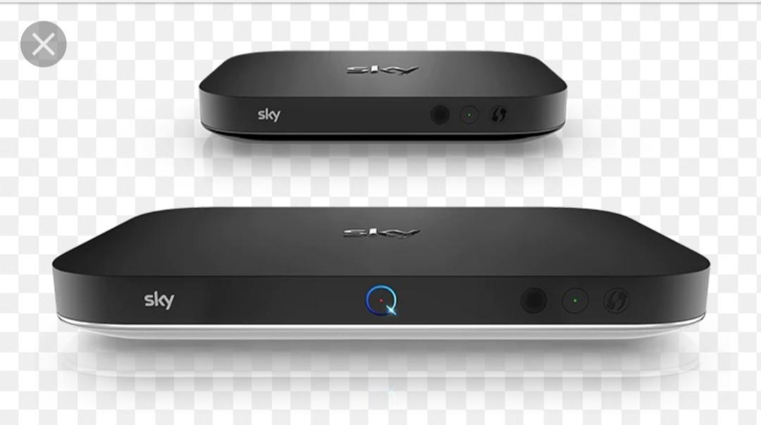 Sky Q 2tb box and Sky Q mini box for sale £5 in CF81 Bargoed for £70.00