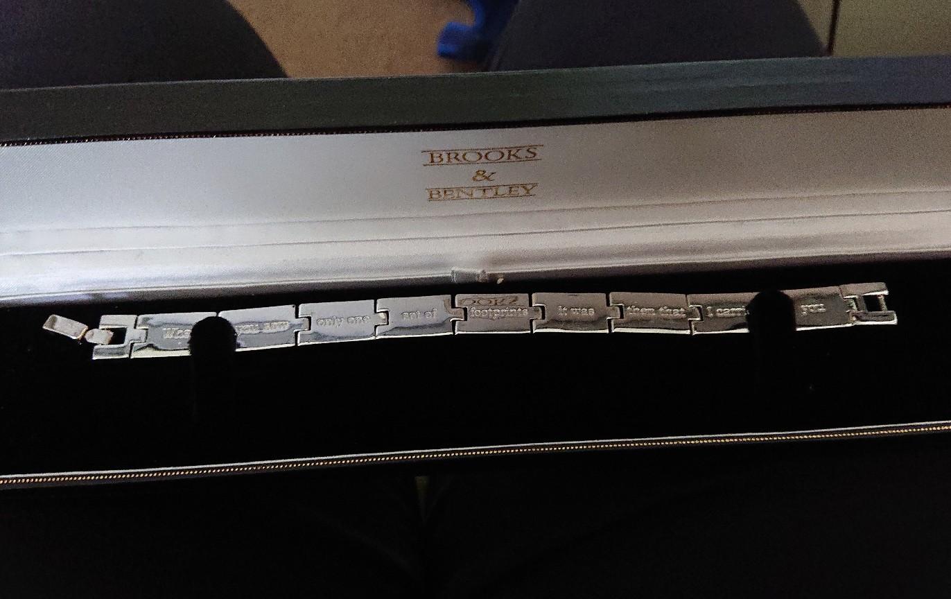 Brooks & Bentley Footprints Bracelet in B65 Sandwell for £50.00 for