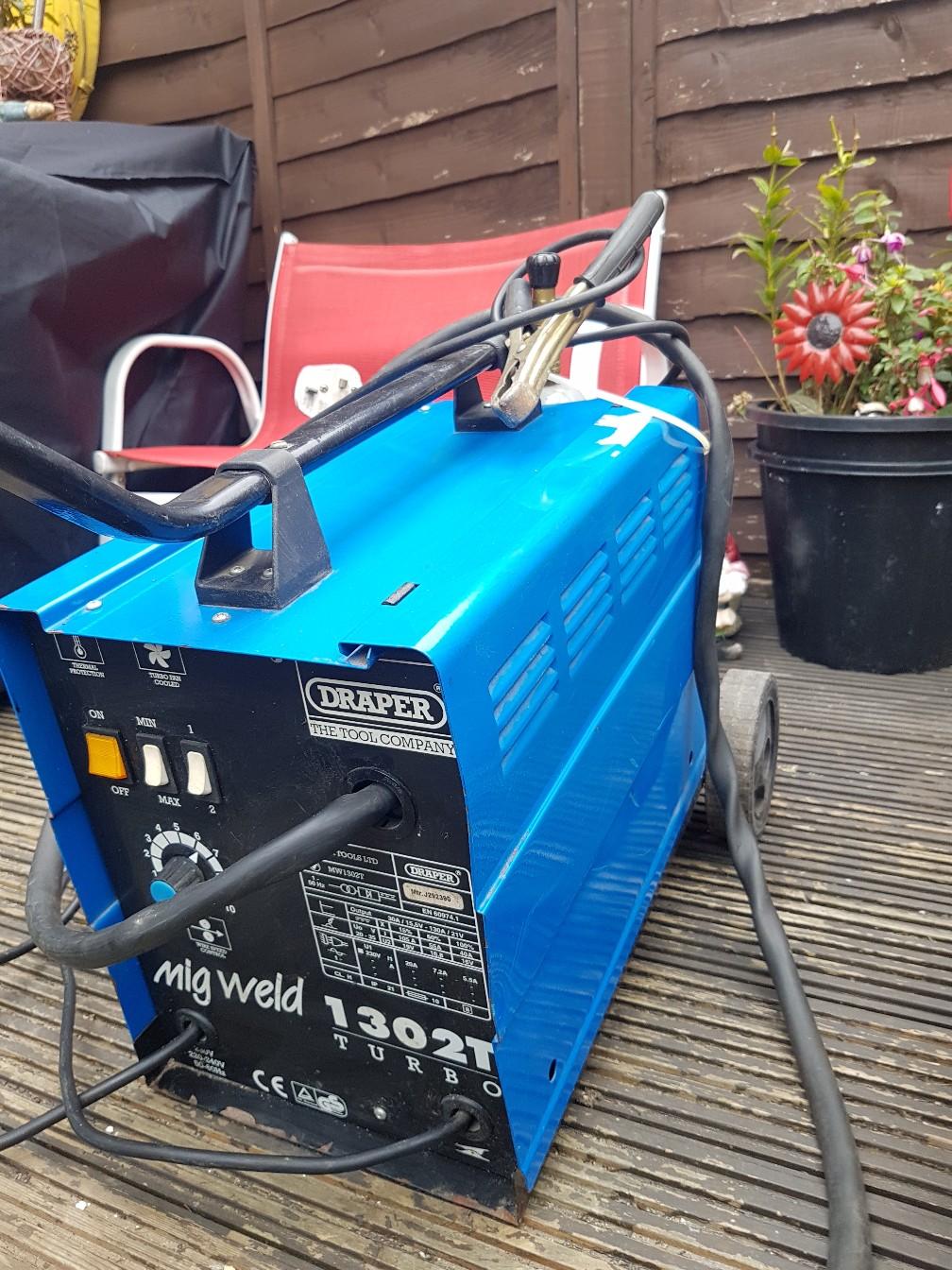 Draper 1302t mig welder in RG22 Deane for £40.00 for sale Shpock