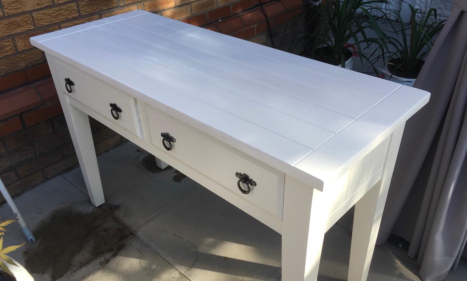 Laura Ashley Console Table white. in L12 Liverpool for £140.00 for sale