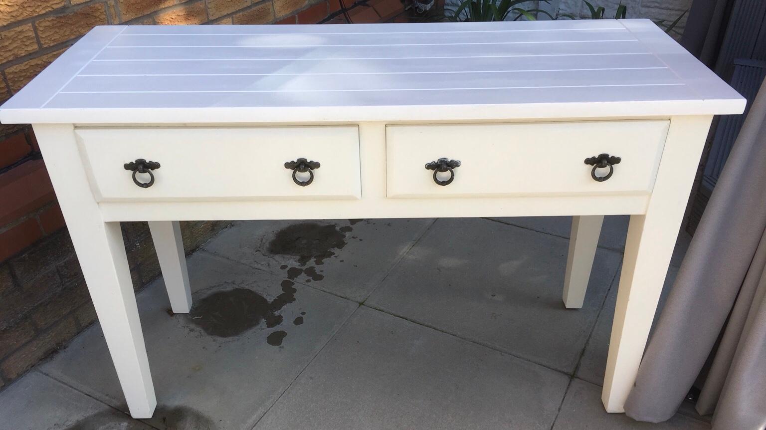 Laura Ashley Console Table white. in L12 Liverpool for £140.00 for sale