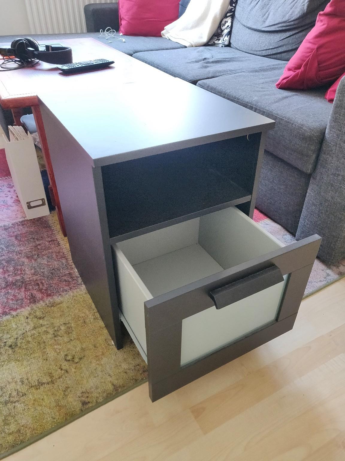 brimnes avlastningsbord Två Brimnes Sängbord Avlastningsbord In 16453 Stockholm For Sek 500.00 For Sale | Shpock