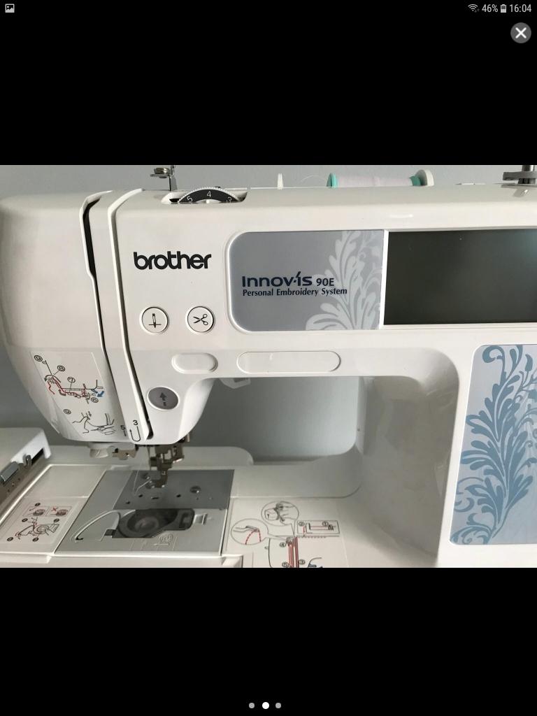 Brother innovis 90e embroidery machine in WN8 Lancashire for £400.00