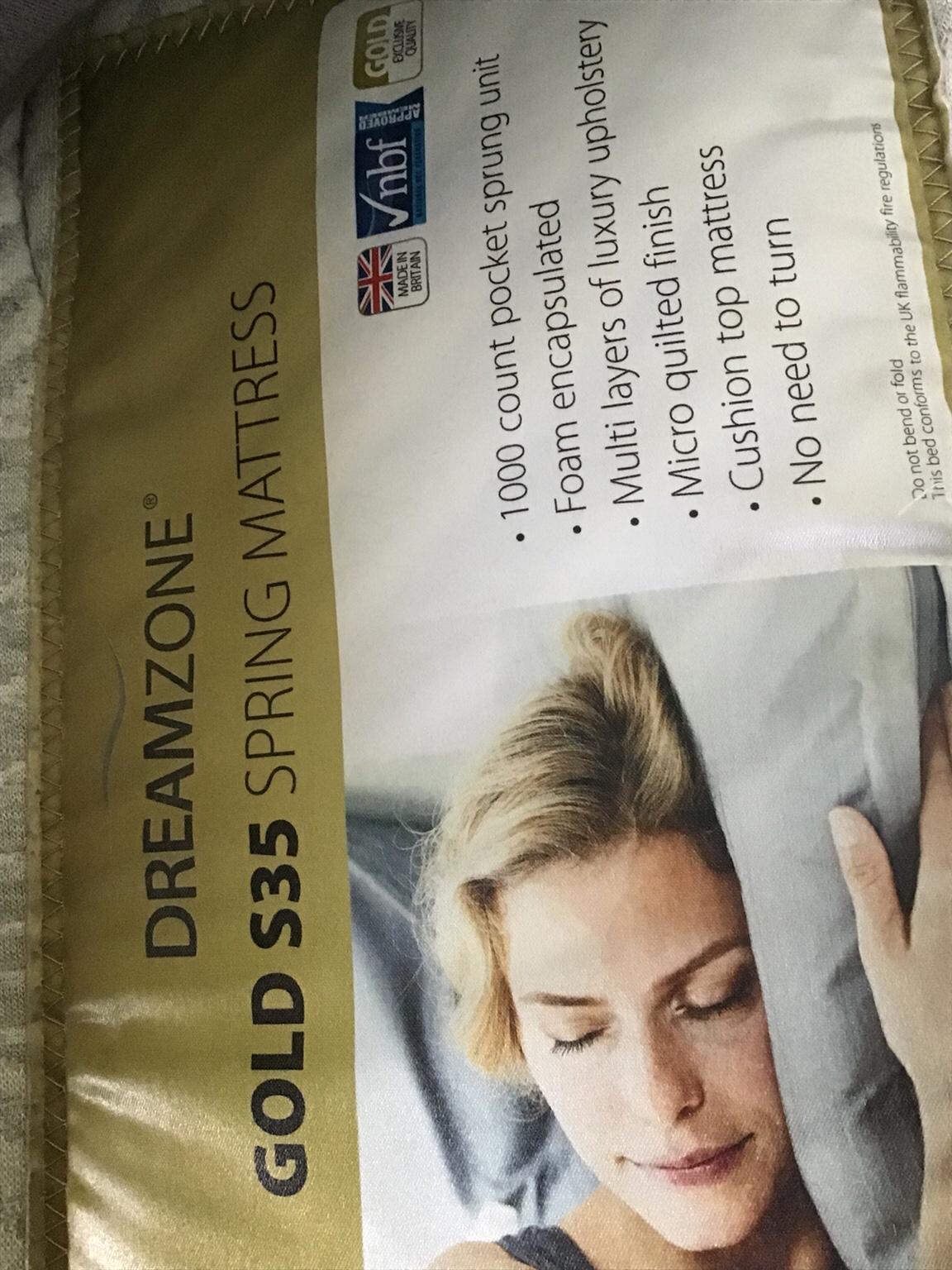 JYSK Gold S35 single mattress and bed frame. in South Staffordshire for £50.00 for sale Shpock