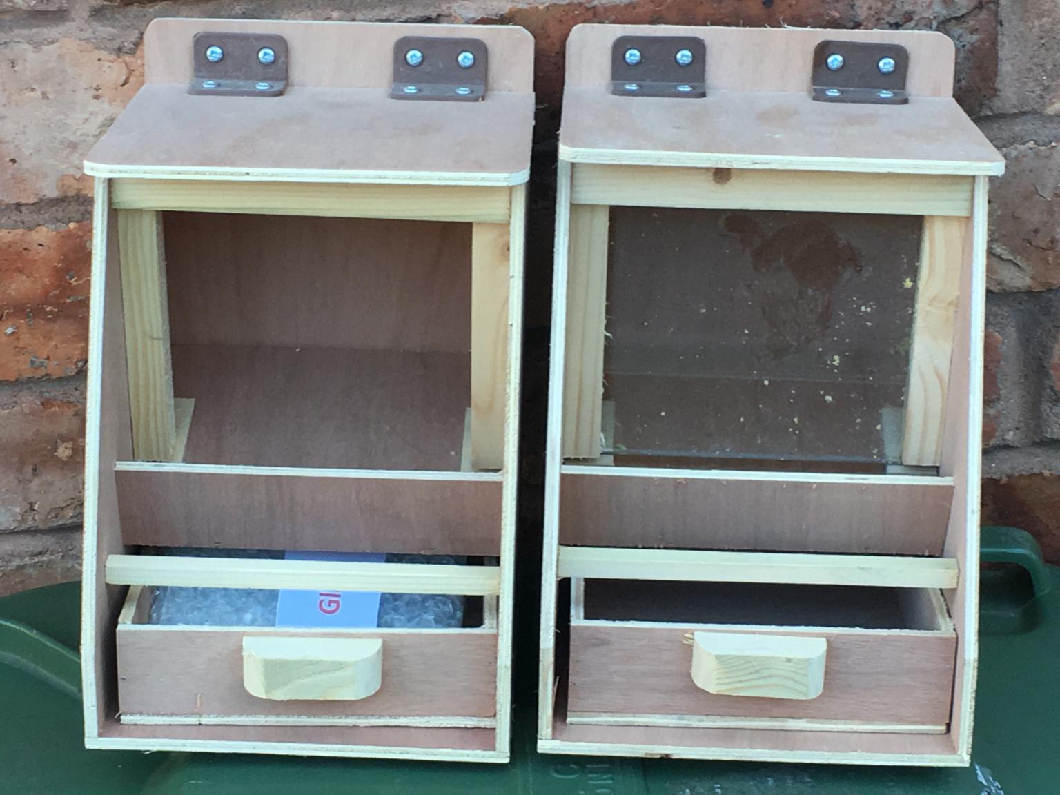 BUDGIE FINCH CANARY AVIARY SEED HOPPER FEEDER in WS10 Walsall for £6.00