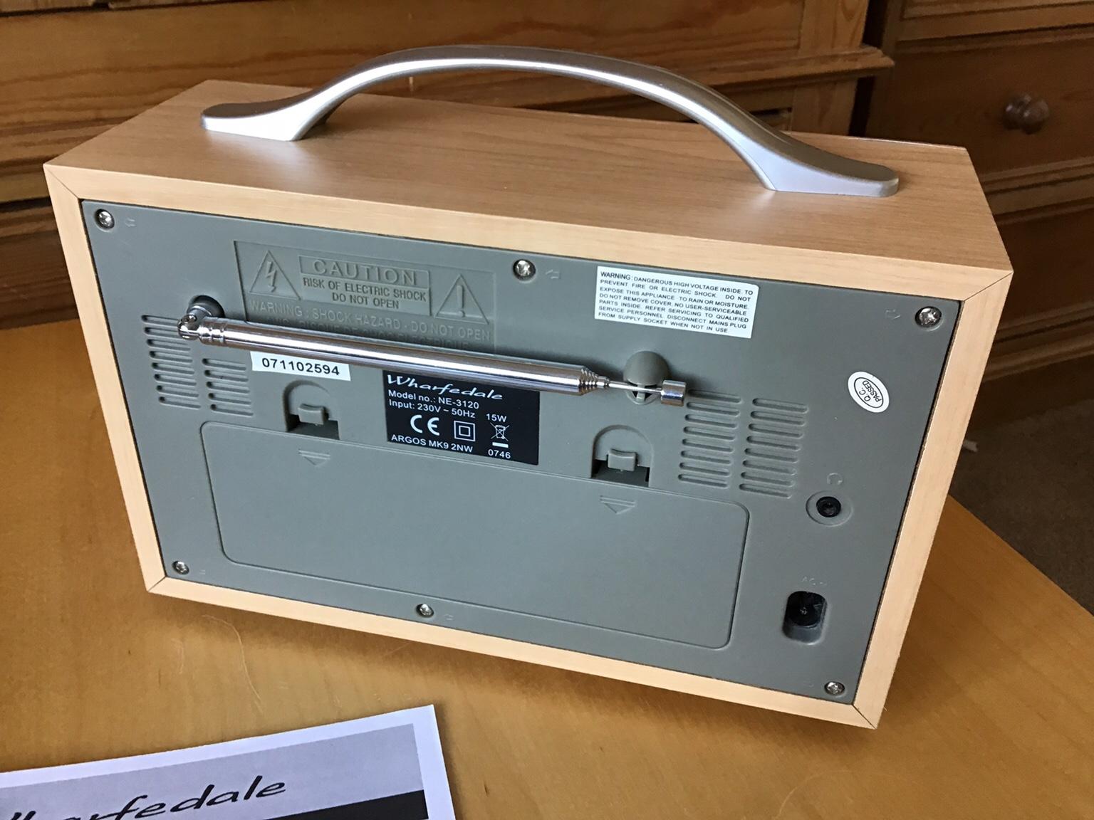 WHARFEDALE DAB FM RADIO NE3120 VGC in Wakefield für £ 15,00 zum