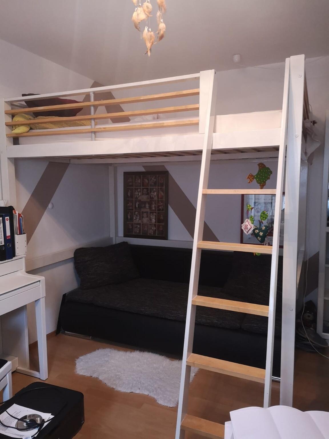 Hochbett 140x200 weiß lackiert in 8073 Feldkirchen bei Graz für € 120,00 zum Verkauf Shpock AT