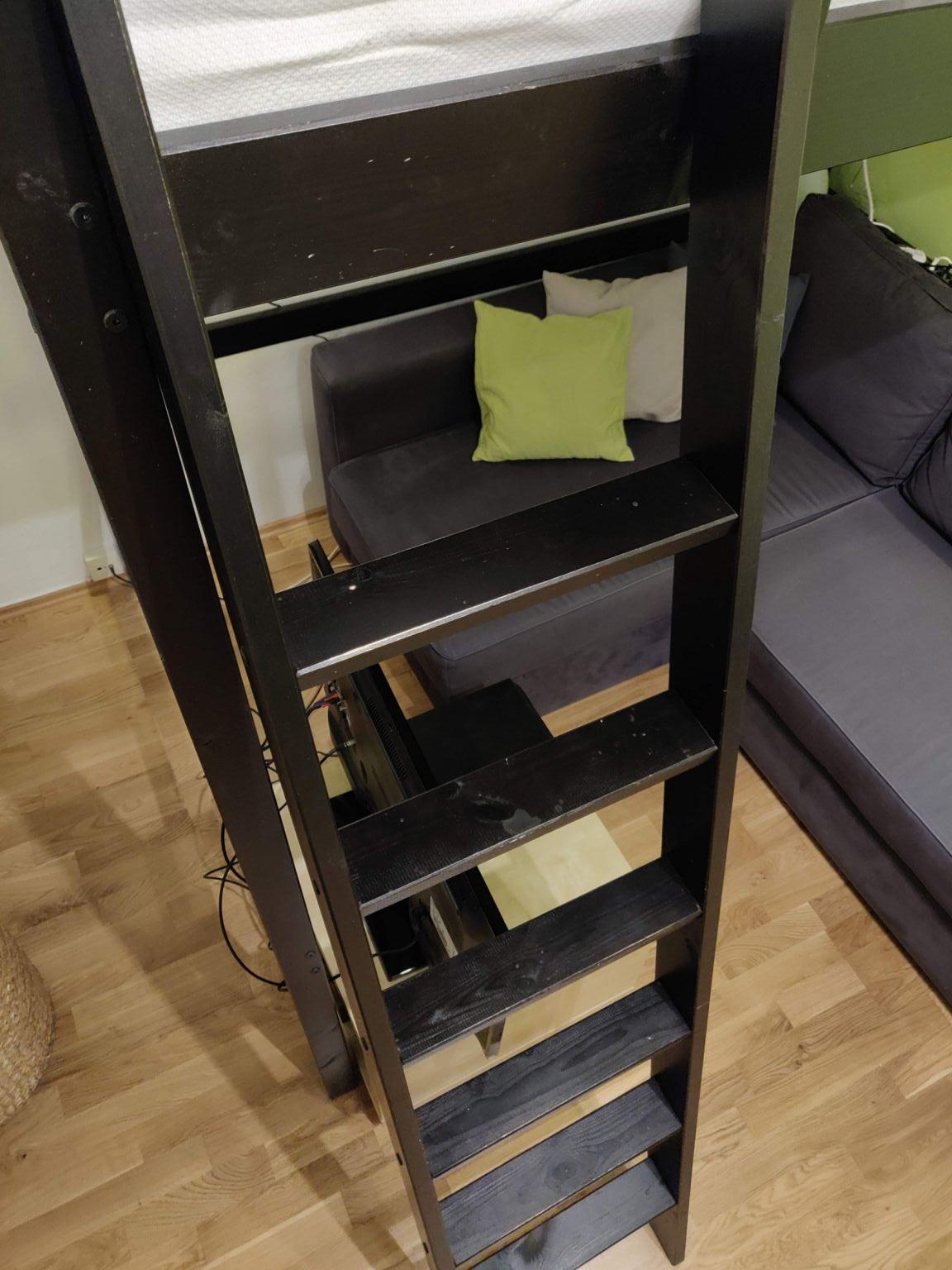 IKEA Hochbett STORA (schwarz) in 6020 Innsbruck for €100.00 for sale