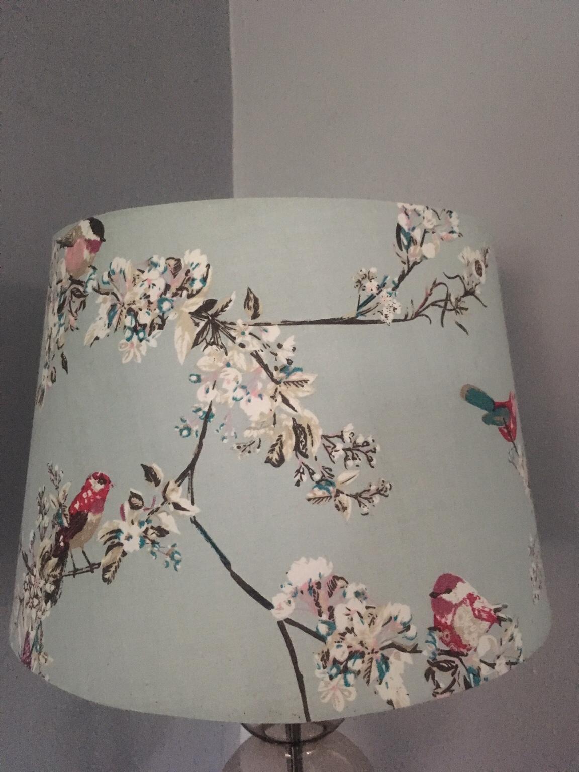 Dunelm duck egg blue bird lamp/light shade in WS10 Walsall for £6.00 for sale Shpock