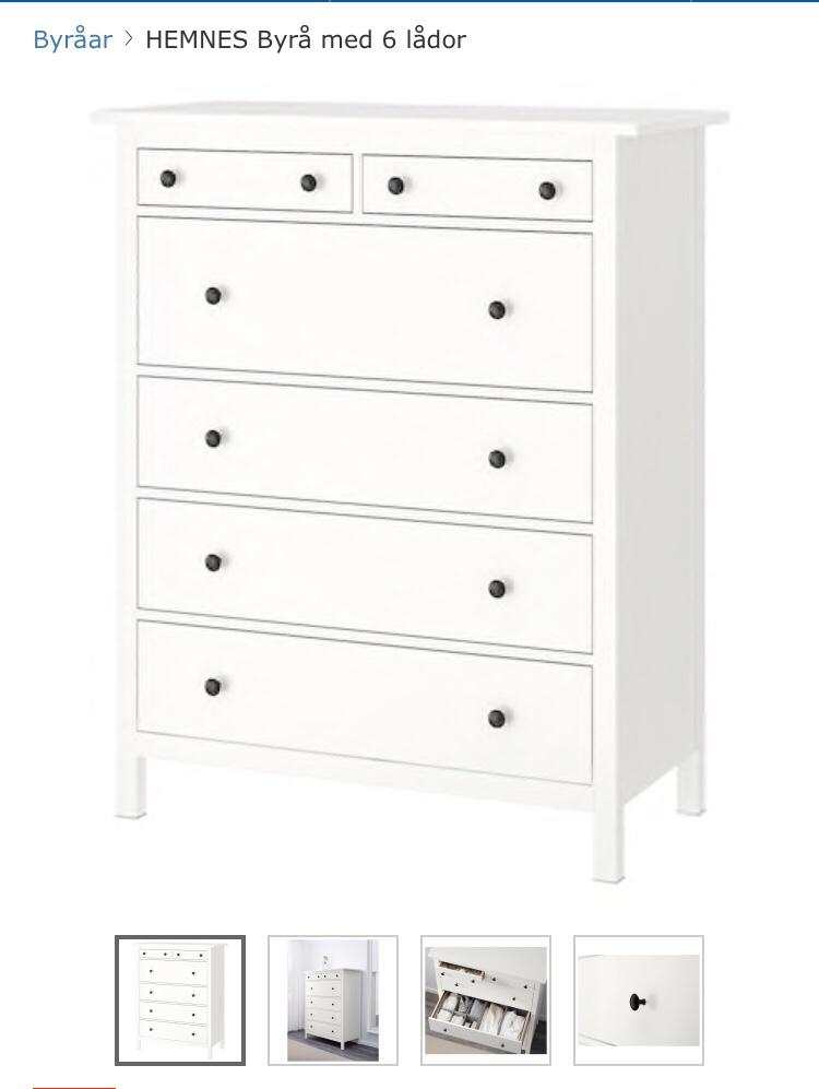 byrå ikea hemnes Hemnes Byrå Från Ikea In 18104 Stockby For Sek 700.00 For Sale | Shpock