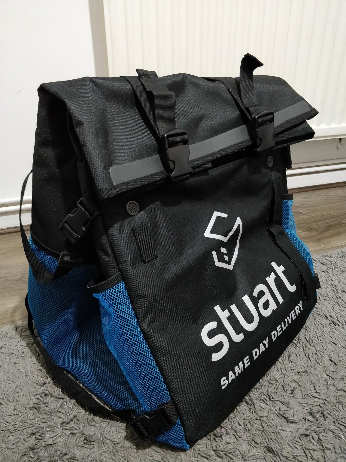 food delivery bag, uber, deliveroo, Stuart in E1 London for £20.00 for