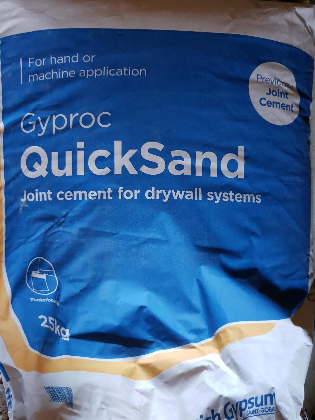 Gyproc Quicksand joint cement in London Borough of Havering for £25.00